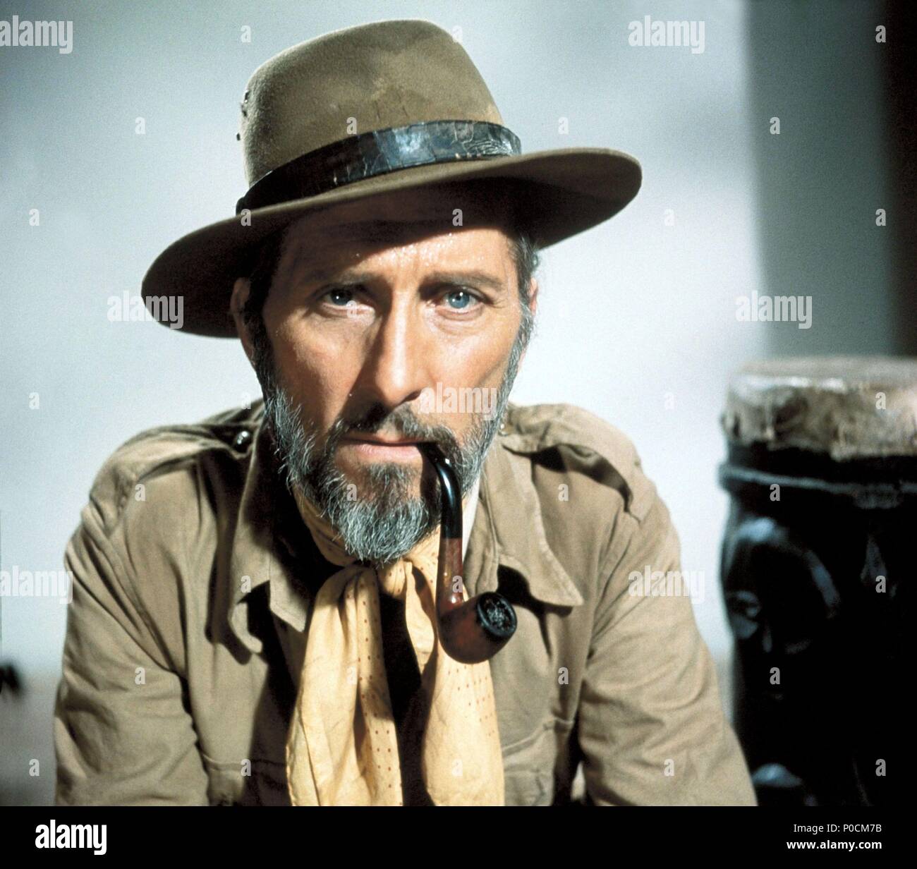 Stars : Peter Cushing. Banque D'Images