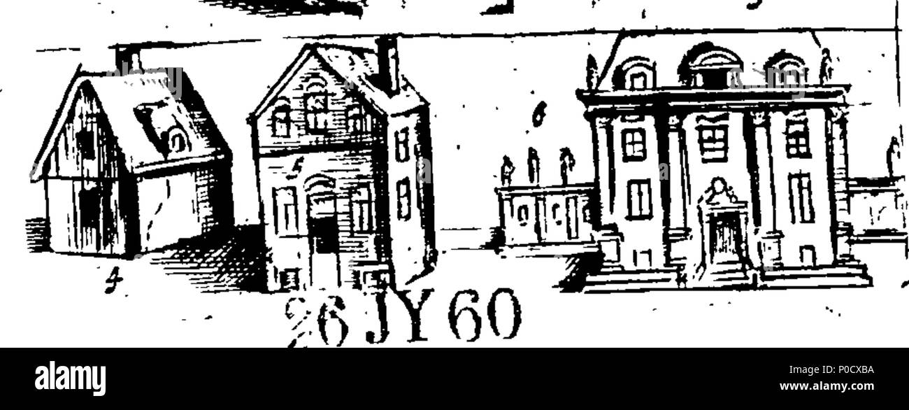 . Anglais : Fleuron du livre : Une courte et facile méthode pour donner aux enfants une idée ou vrai notion d'êtres humains : céleste et terrestre et de leur apprendre les noms de la plupart des choses qui sont utiles et nécessaires à la vie humaine : comme aussi, des arts et des sciences, les plantes, fruits et animaux ; comme poissons, oiseaux et bêtes Four-Footed : Français et Anglais. Représenté par plusieurs centaines de chiffres dans 38 des plaques de cuivre, en forme pour ceux qui sont désireux d'apprendre ces langues.  = méthode courte et facile pour donner aux enfans une idée des choses célestes et terrestres : Et pour leurs apprendre le nom et l'usage Banque D'Images