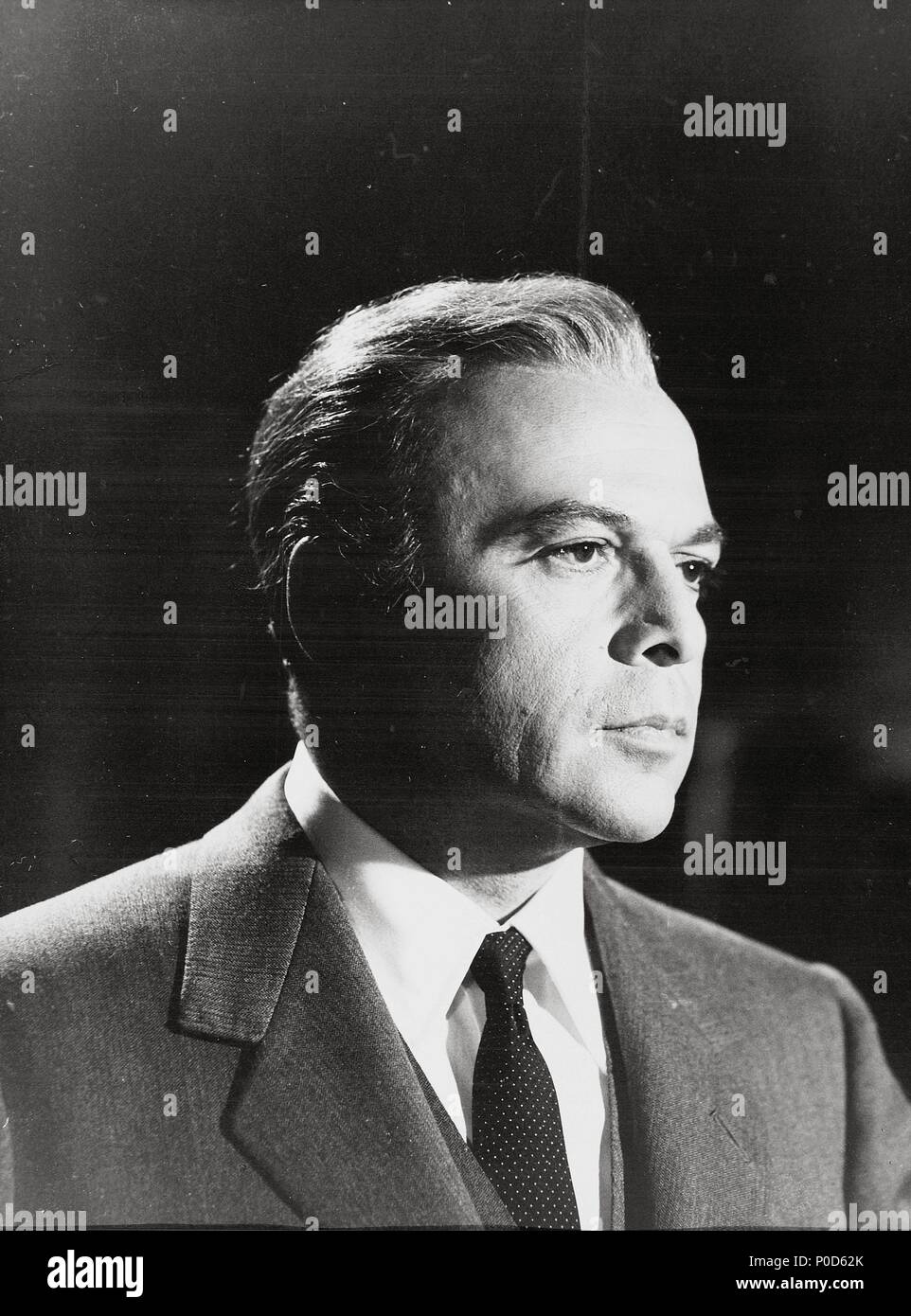 Stars : HERBERT LOM. Banque D'Images