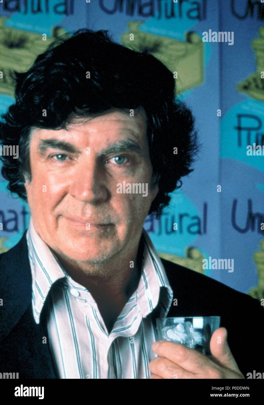 Stars : Alan Bates. Banque D'Images