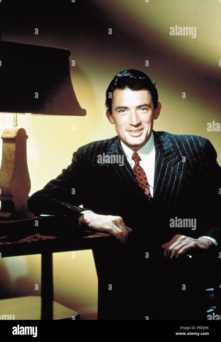 Stars : Gregory Peck. Banque D'Images
