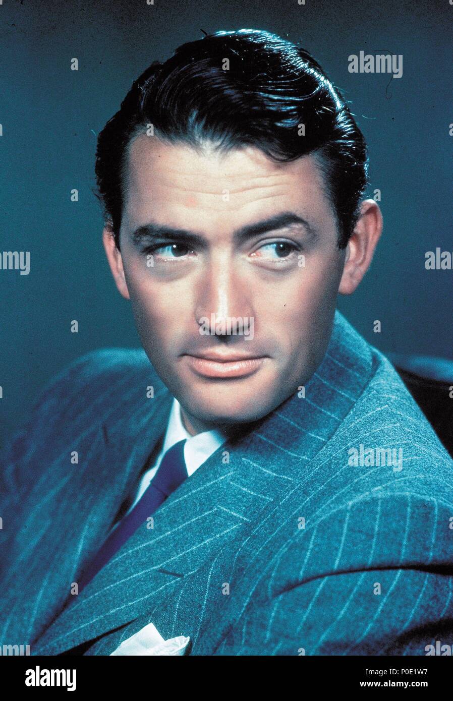 Stars : Gregory Peck. Banque D'Images