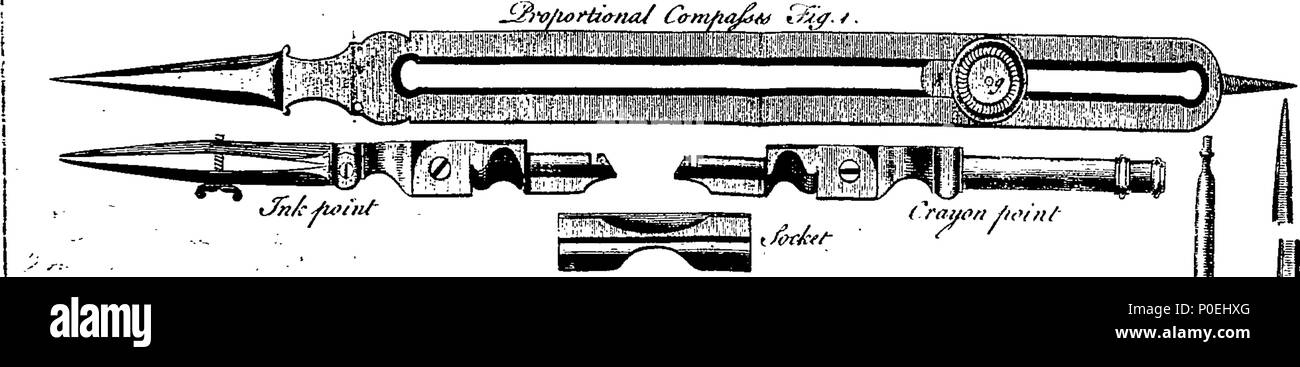 . Anglais : fleuron de livre : un traité de tels instruments mathématiques, comme sont généralement mis dans un boîtier portable : contenant les différents usages de l'arithmétique, géométrie, trigonométrie, architecture, arpentage, &c. &C. Conçu pour le bénéfice des ingénieurs, architectes, géomètres, et pour les jeunes étudiants dans les mathématiques. Pour ce qui est précédé, un bref compte-rendu des auteurs qui ont traité le rapport COMPAS et secteur. Par J. Robertson, F. R. S. 230 Un traité de tels instruments mathématiques Fleuron T092497-2 Banque D'Images