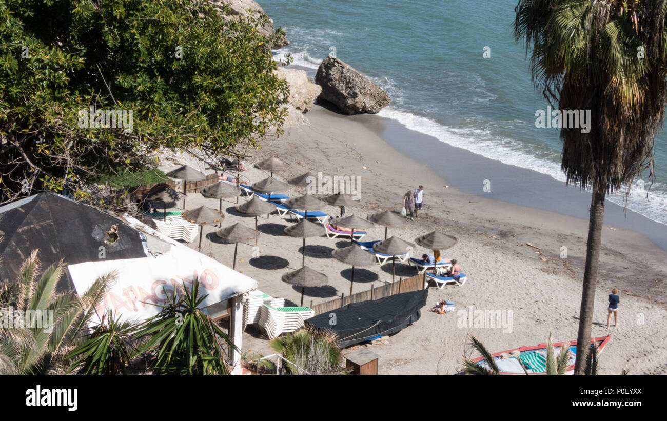 Nerja, Espagne Banque D'Images