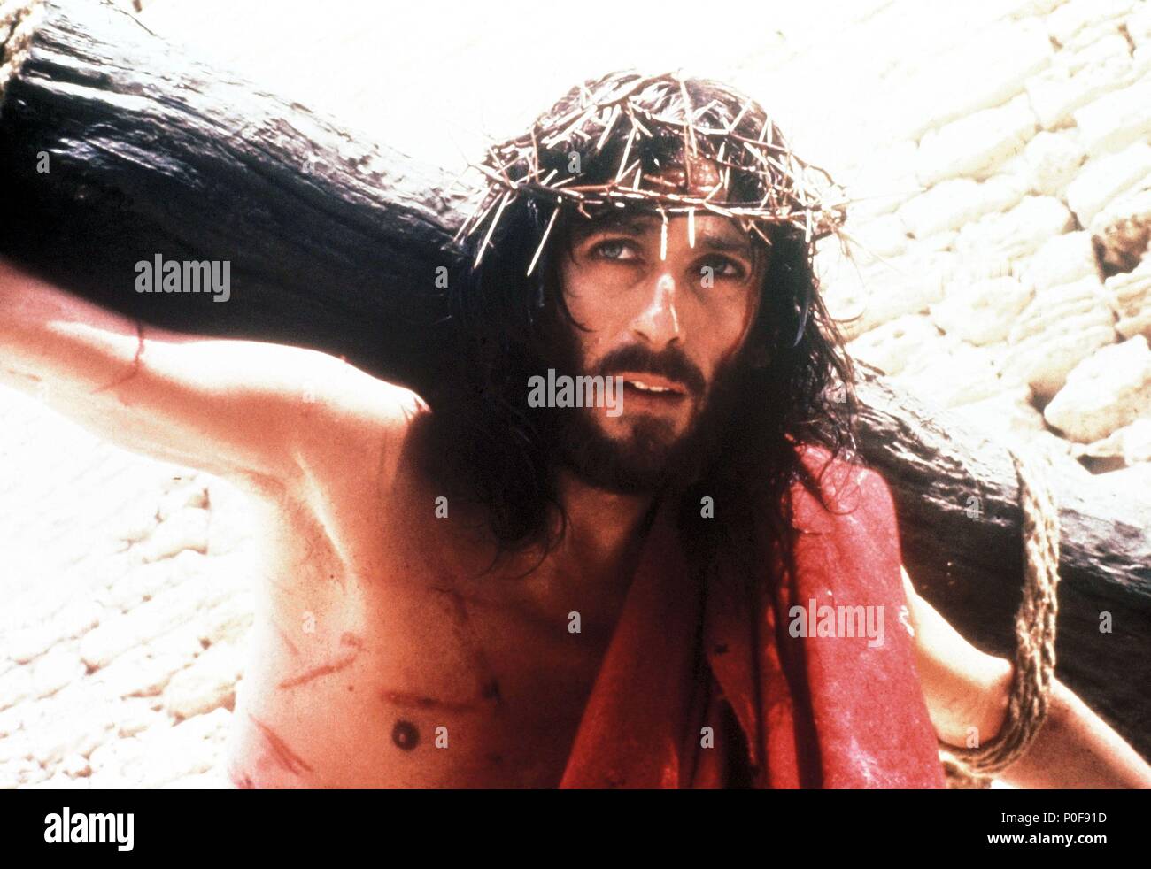 Titre original : Jésus de Nazareth. Titre en anglais : Jésus de Nazareth. Directeur de film : Franco Zeffirelli. Année : 1977. Stars : Robert Powell. Credit : CARTAGO FILMS/RAI/CCI/Sir Lew Grade / Album Banque D'Images