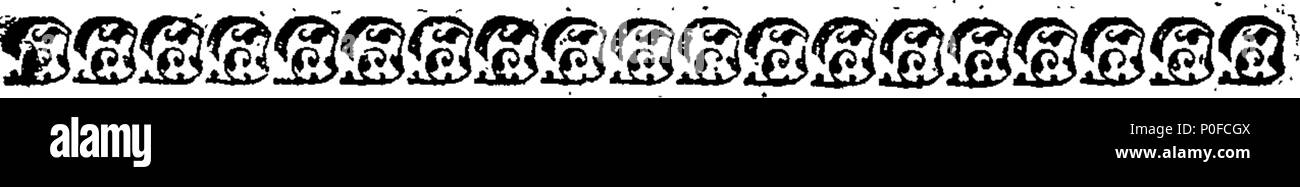 . Anglais : Fleuron du livre : loi du Parlement pour l'érection d'une banque en Ecosse. Paris, le 17 juillet. 1695. 258 Loi du Parlement pour l'érection d'une banque en Ecosse. Paris, le 17 juillet. 1695. Fleuron T085551-3 Banque D'Images
