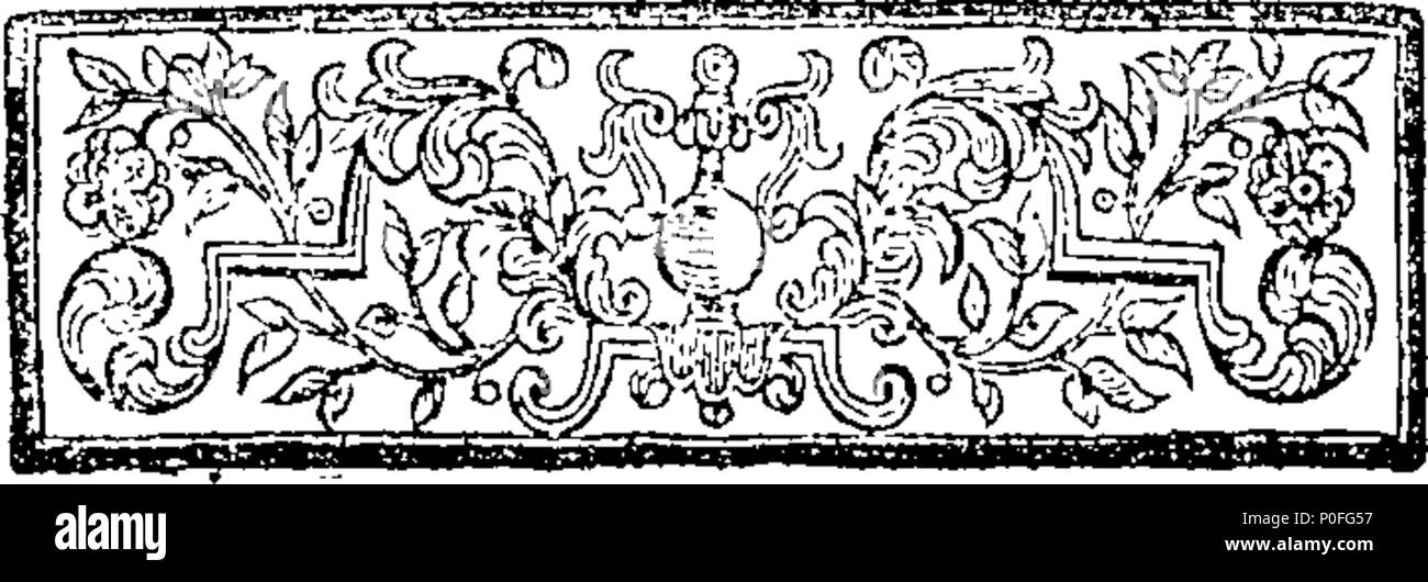. Anglais : Fleuron du livre : une semaine de conversation sur la pluralité des mondes. Par Monsieur de Fontenelle. Traduit de la dernière édition, dans laquelle de nombreuses améliorations ; et de nouvelles observations sur plusieurs découvertes qui ont été faites dans les cieux, par William Gardiner, Esq ; la troisième édition. Pour ce qui est ajouté, M. Addison's Défense de la philosophie newtonienne. 253 une semaine de conversation sur la pluralité des mondes Fleuron T139461-14 Banque D'Images