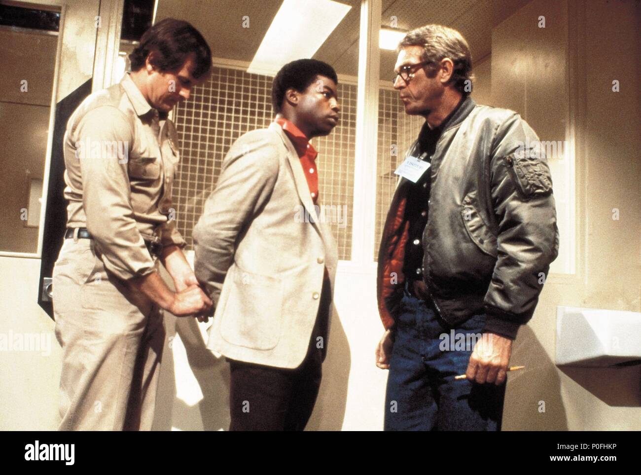 Titre original : le chasseur. Titre en anglais : Le Chasseur. Directeur de film : Buzz Kulik. Année : 1980. Stars : Steve MCQUEEN LEVAR BURTON ;. Credit : Columbia Pictures / Album Banque D'Images