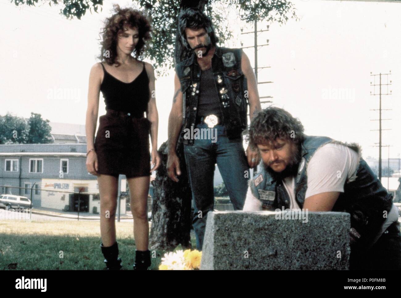 Titre original : ANN. Titre en anglais : ANN. Film Réalisateur : PETER BOGDANOVICH. Année : 1985. Stars : CHER ; SAM ELLIOTT. Credit : CANNON FILMS / Album Banque D'Images