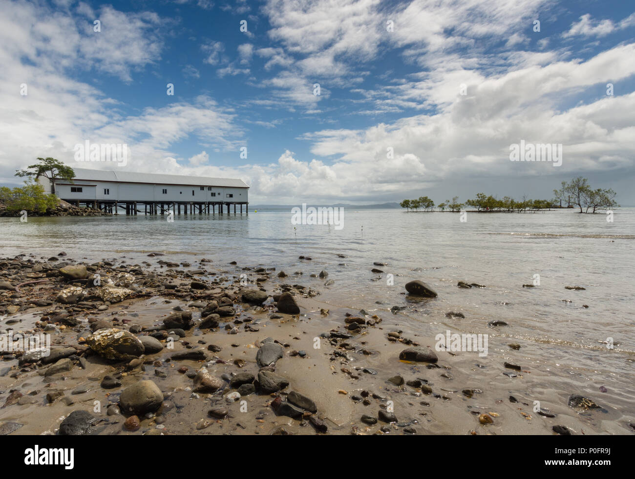 Quai de sucre - Port Douglas Australie - Banque D'Images