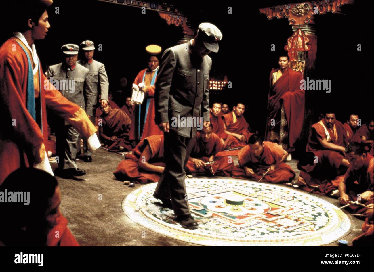 Titre original : sept ans au Tibet. Titre en anglais : sept ans au Tibet. Directeur du film : JEAN-JACQUES ANNAUD. Année : 1997. Credit : MANDALAY / Album d'animation Banque D'Images