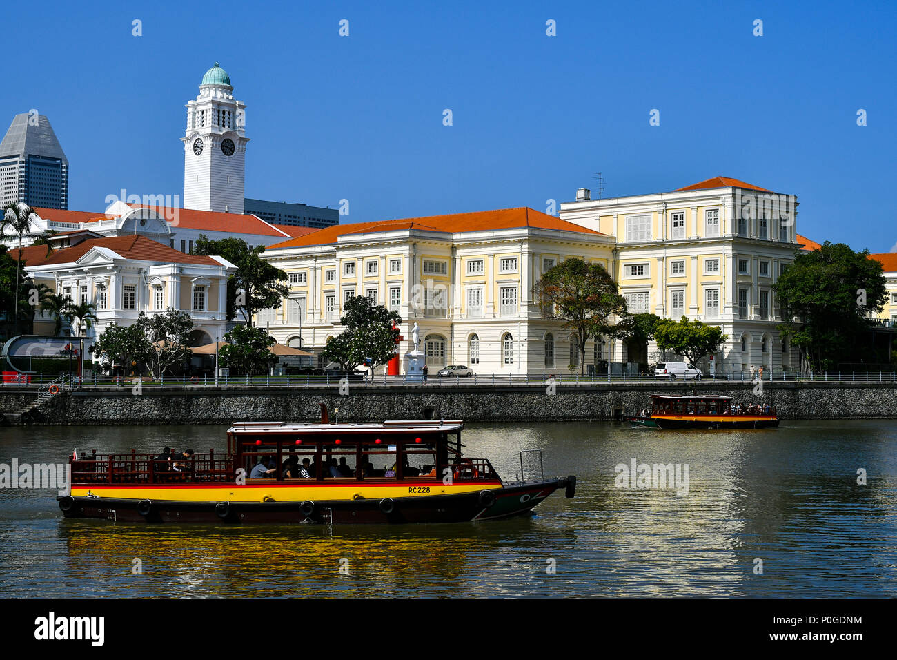Musée des Civilisations Asiatiques, Singapour Banque D'Images