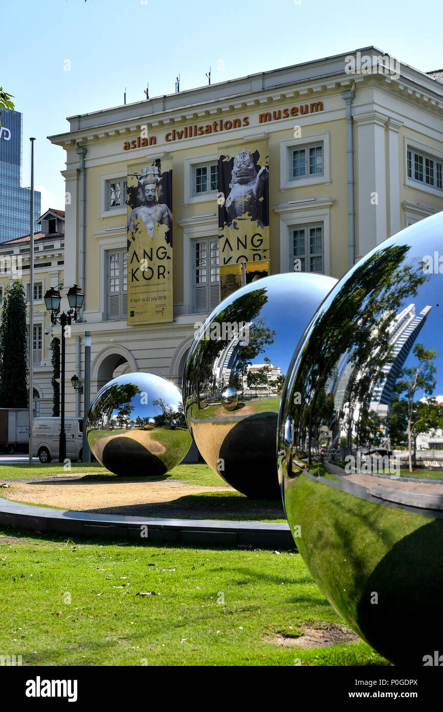 Musée des Civilisations Asiatiques, Singapour Banque D'Images