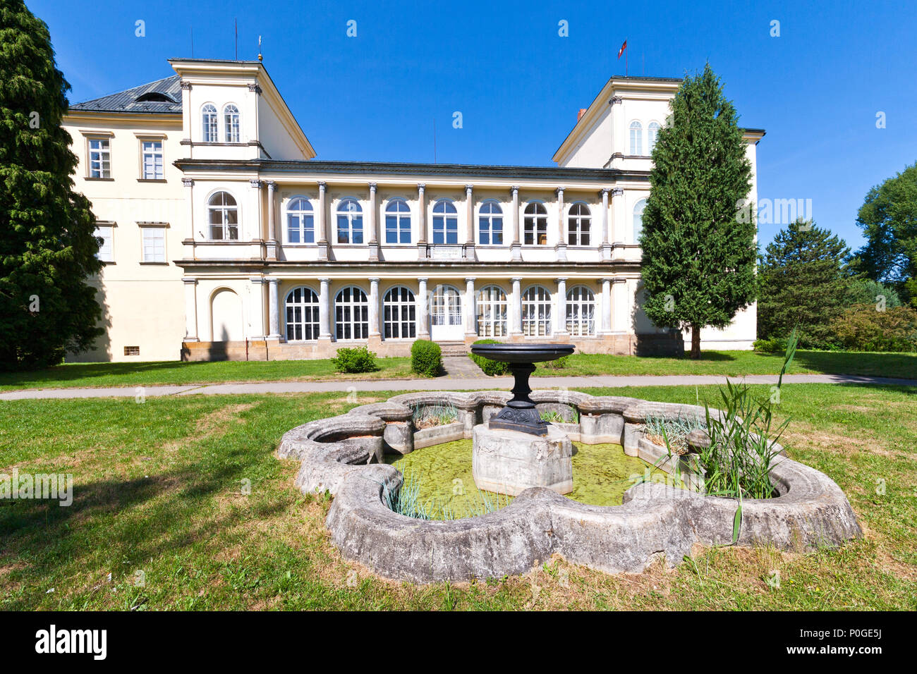 Zámek Kopidlno, Královéhradecký kraj, Česká republika / Kopidlno, château de Hradec Kralove, République tchèque région Banque D'Images