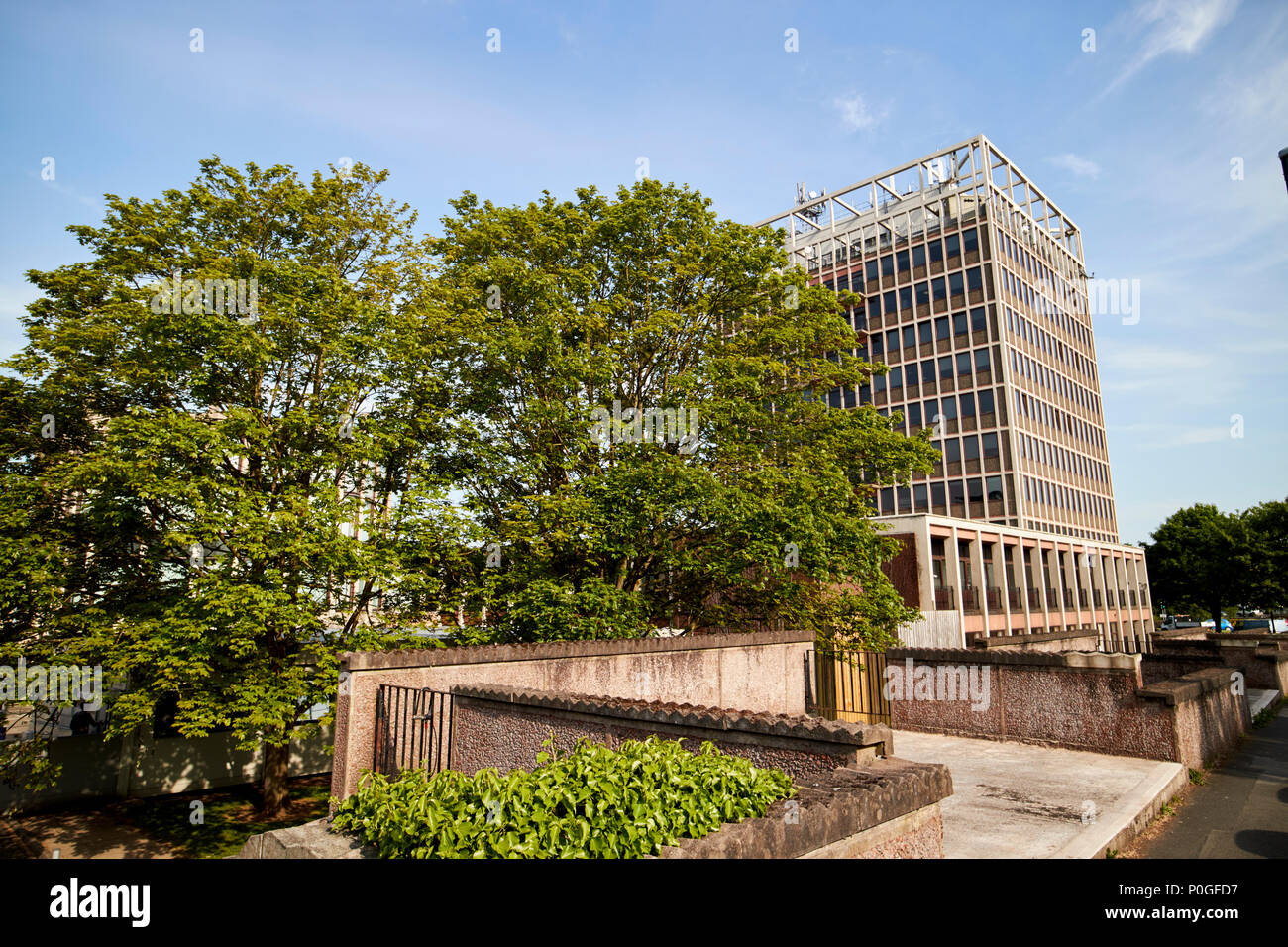 Carlisle Civic Center home à Carlisle de ville Carlisle Cumbria England UK Banque D'Images