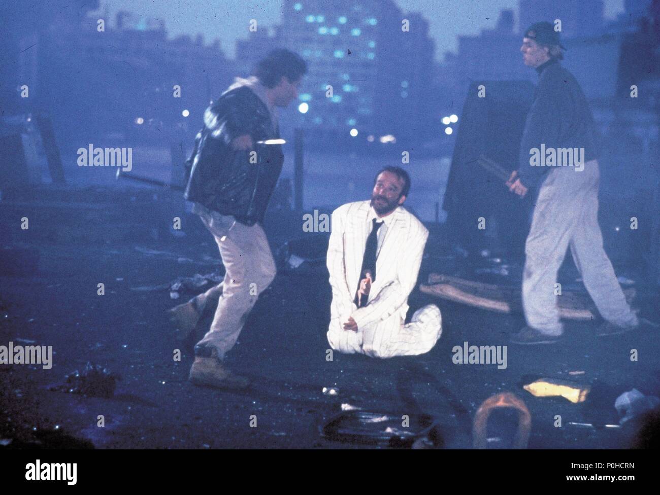 Film Original Titre : Le roi pêcheur. Titre en anglais : Le roi pêcheur. Film Réalisateur : Terry Gilliam. Année : 1991. Stars : ROBIN WILLIAMS. Credit : COLUMBIA TRI STAR / Album Banque D'Images