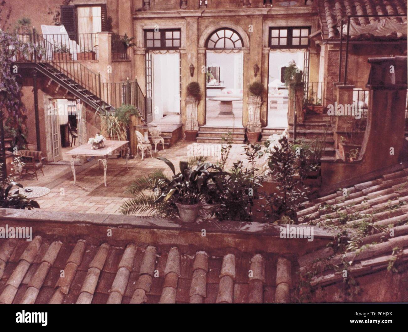 Titre original : LA TERRAZZA. Titre en anglais : la terrasse. Film Réalisateur : Ettore Scola. Année : 1980. Banque D'Images