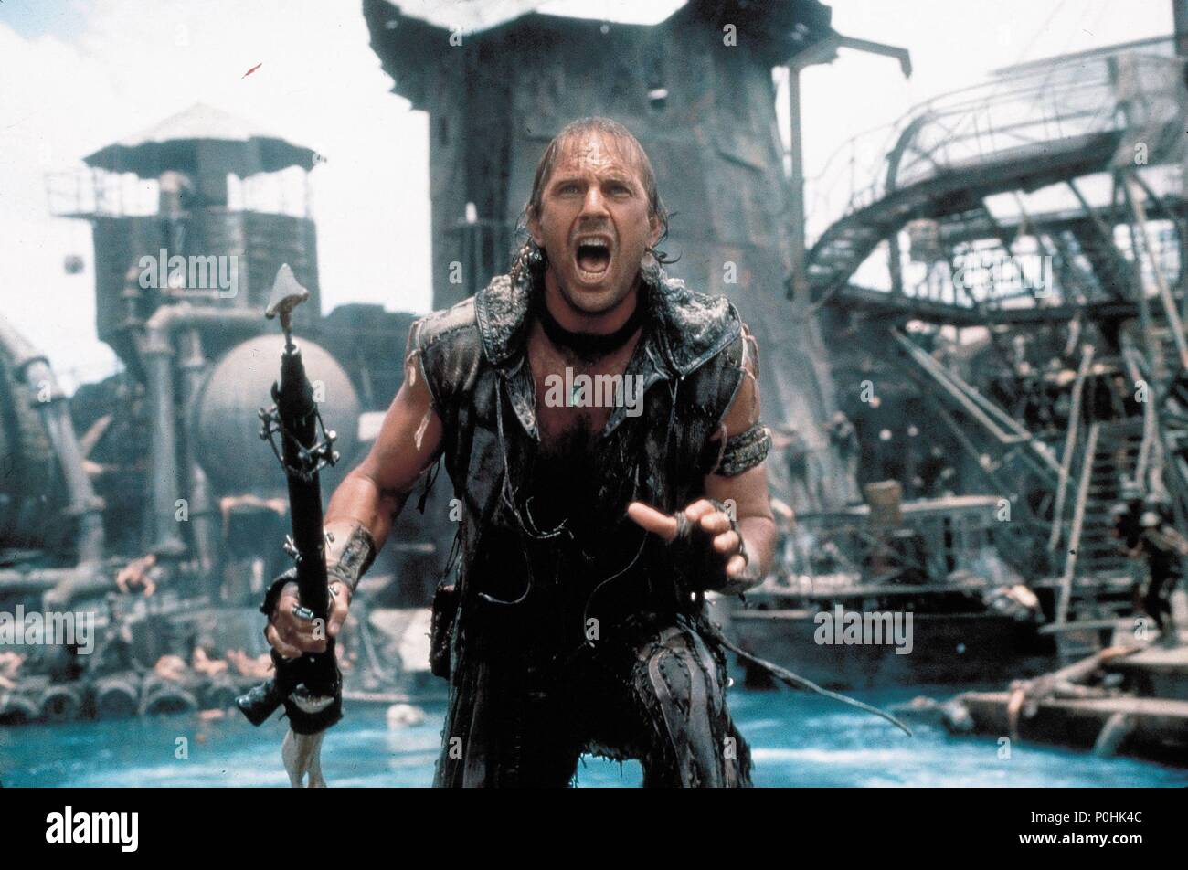 Titre original : Waterworld. Titre en anglais : Waterworld. Directeur de film : Kevin Reynolds. Année : 1995. Stars : Kevin Costner. Credit : UNIVERSAL PICTURES / Album Banque D'Images