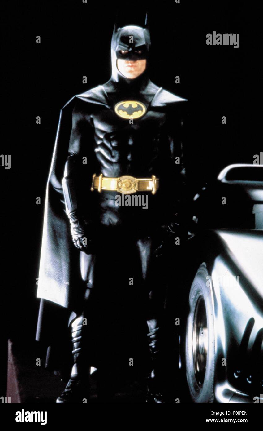 Film Original Titre : Batman. Titre en anglais : Batman. Réalisateur : TIM  BURTON Film. Année : 1989. Stars : Michael Keaton. Credit : WARNER BROS/DC  Comics / Album Photo Stock - Alamy