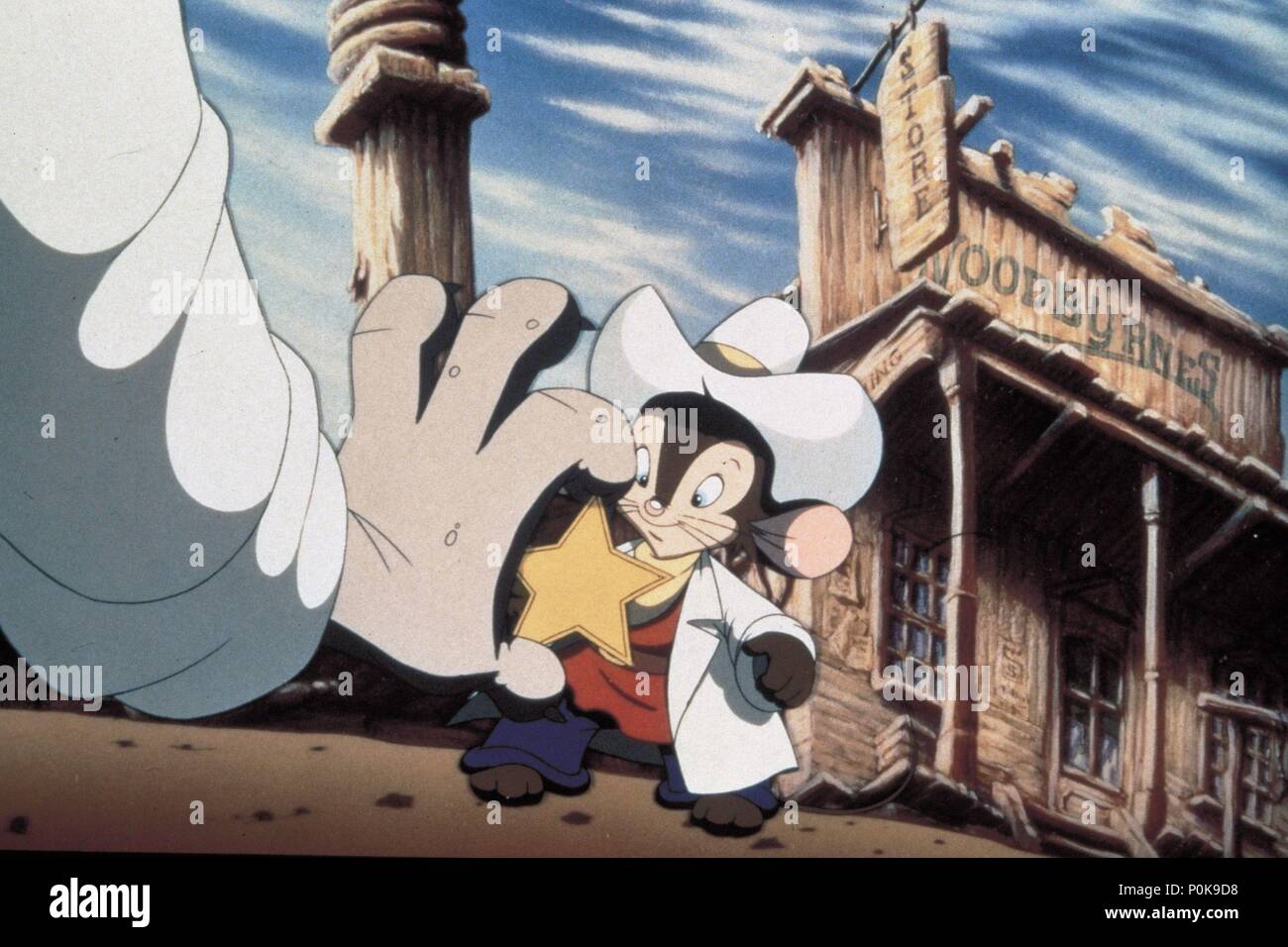 Titre original : AN AMERICAN TAIL. Titre en anglais : AN AMERICAN TAIL. Film Réalisateur : Don BLUTH. Année : 1986. Credit : UNIVERSAL PICTURES / Album Banque D'Images