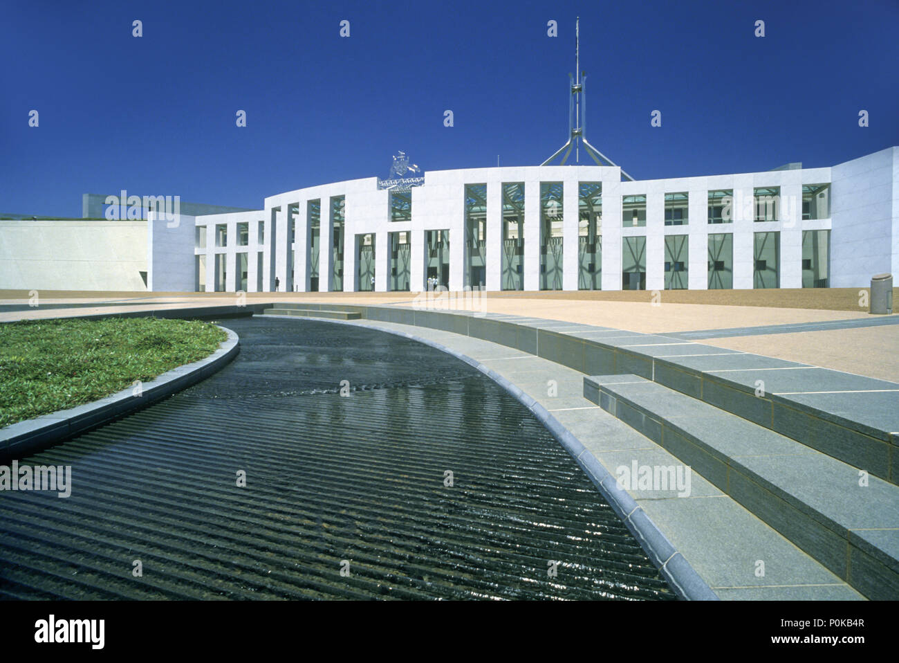 1995 BÂTIMENT DU PARLEMENT HISTORIQUE DE LA CAPITALE DE L'Australie Canberra Australie TERRITOIRE CAPITOL Banque D'Images