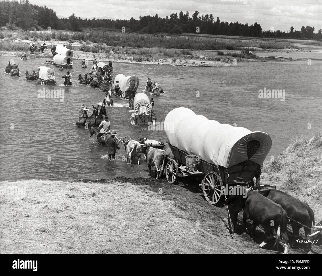 Titre original : la route de l'Ouest. Titre en anglais : la route de l'Ouest. Directeur de film : Andrew C. MCLAGLEN. Année : 1967. Credit : HAROLD HECHT / United Artists / Album Banque D'Images
