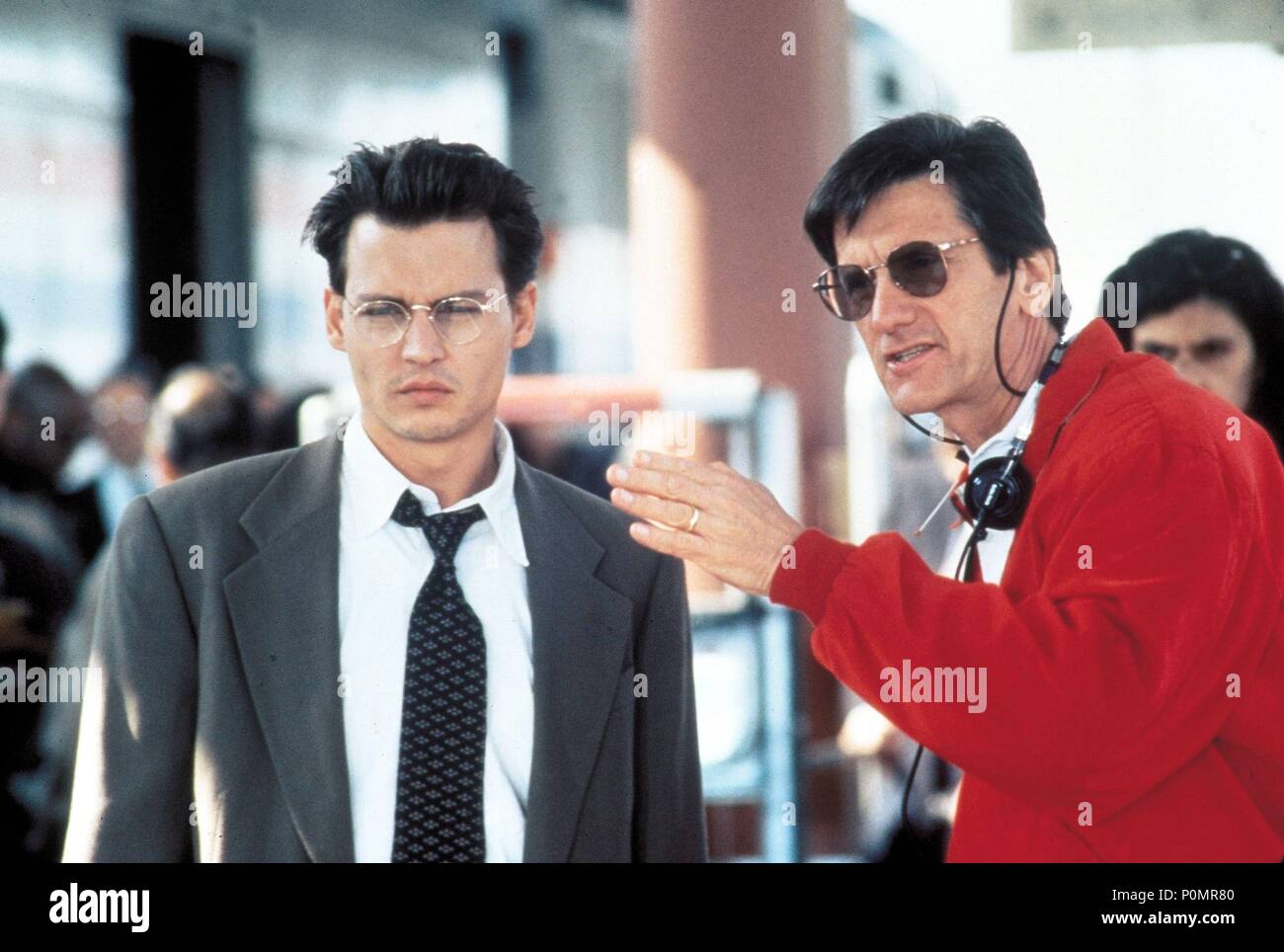 Titre original : NICK DE TEMPS. Titre en anglais : NICK DE TEMPS. Film Réalisateur : John Badham. Année : 1995. Stars : John BADHAM, Johnny Depp. Credit : PARAMOUNT PICTURES / TALAMON, BRUCE / Album Banque D'Images