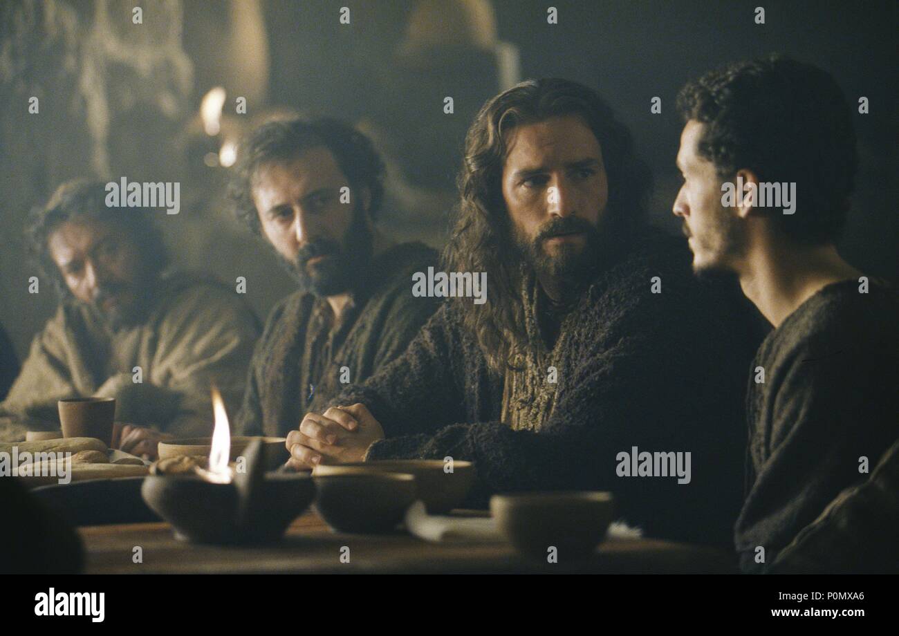 Titre original : LA PASSION DU CHRIST. Titre en anglais : LA PASSION DU CHRIST. Film Réalisateur : Mel Gibson. Année : 2004. Stars : Jim Caviezel, HRISTO JIVKOV. Credit : icône DISTRIBUTION INC. / ANTONELLO, Philippe / Album Banque D'Images