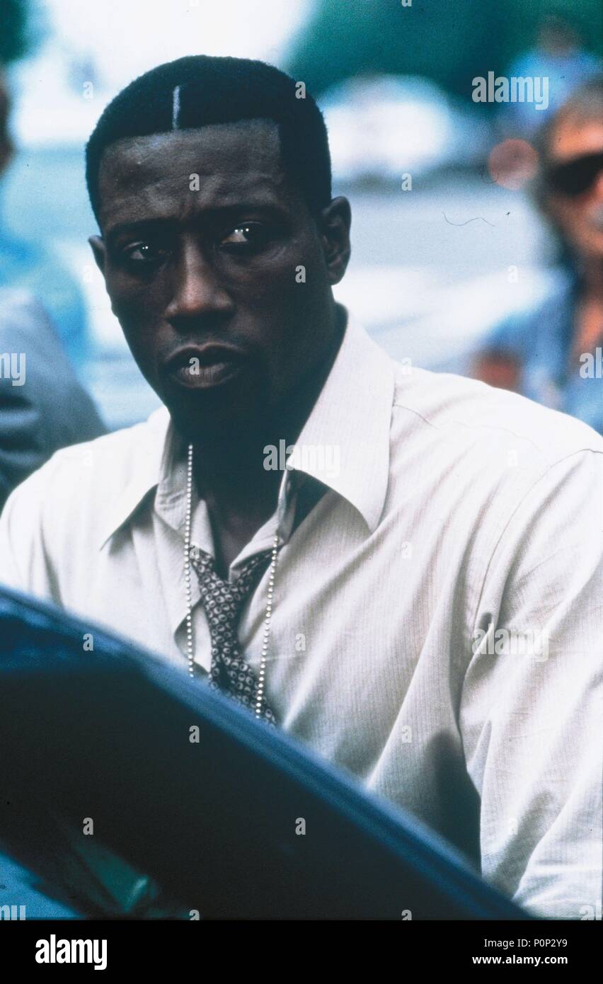 Titre original : MURDER AT 1600. Titre en anglais : meurtre à 1600. Directeur de film : DWIGHT H. LITTLE. Année : 1997. Stars : Wesley Snipes. Credit : Warner Brothers / Album Banque D'Images