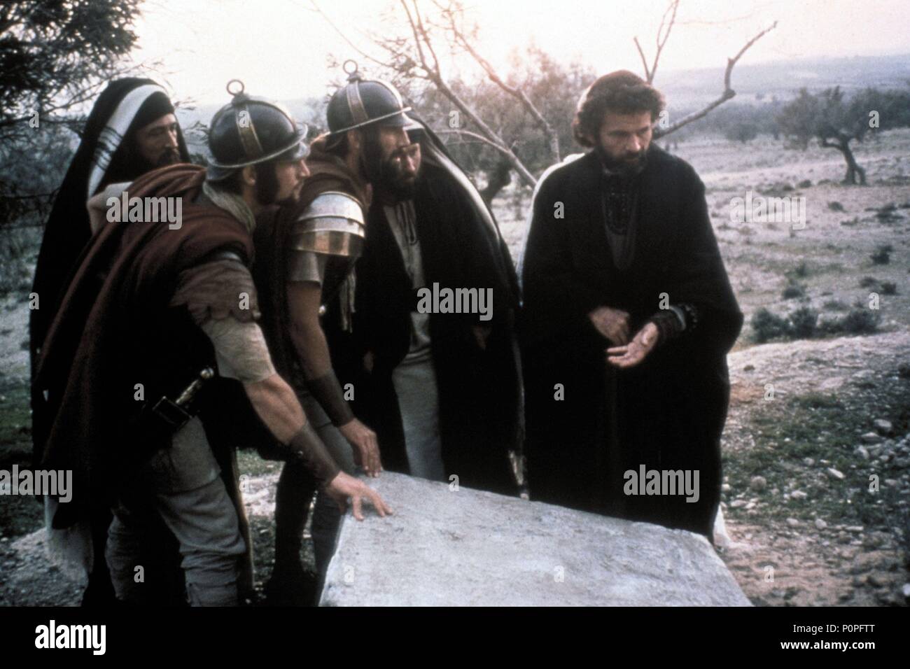 Titre original : Jésus de Nazareth. Titre en anglais : Jésus de Nazareth. Directeur de film : Franco Zeffirelli. Année : 1977. Stars : IAN MCSHANE. Credit : CARTAGO FILMS/RAI/CCI/Sir Lew Grade / Album Banque D'Images