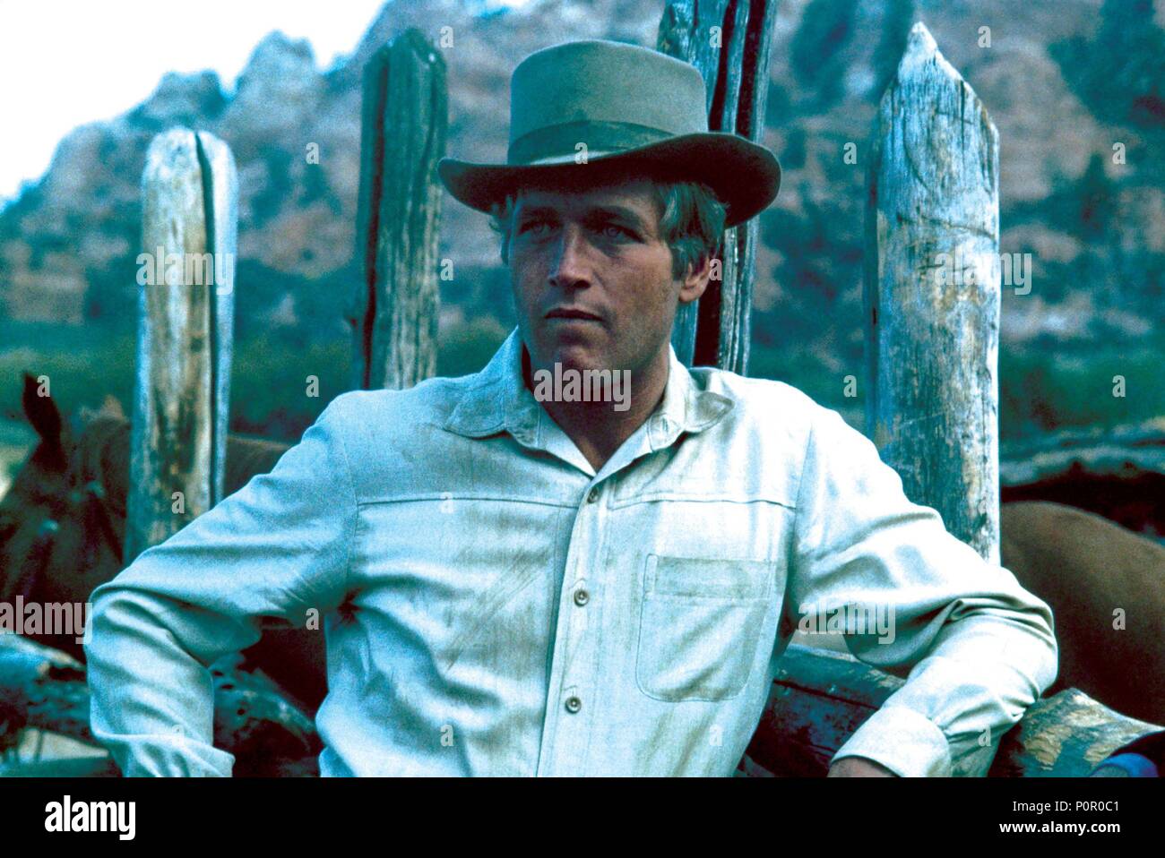 Titre original : Butch Cassidy ET LE KID. Titre en anglais : Butch Cassidy ET LE KID. Film Réalisateur : GEORGE ROY HILL. Année : 1969. Stars : Paul Newman. Crédit : 20TH CENTURY FOX / Album Banque D'Images