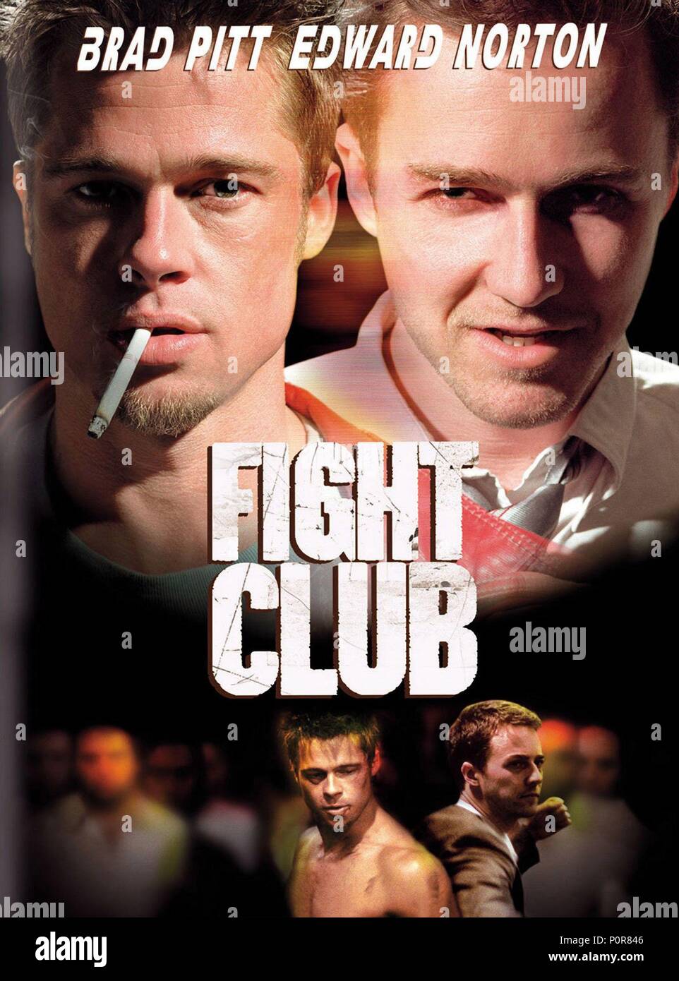 Film Original Titre Fight Club Titre En Anglais Fight Club Directeur Du Film David Fincher Annee 1999 Stars Edward Norton Brad Pitt Credit th Century Fox Morton Merrick Album Photo Stock Alamy