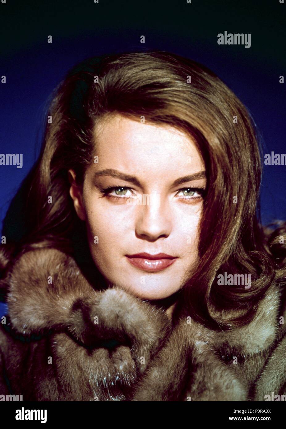 Stars : Romy SCHNEIDER. Banque D'Images