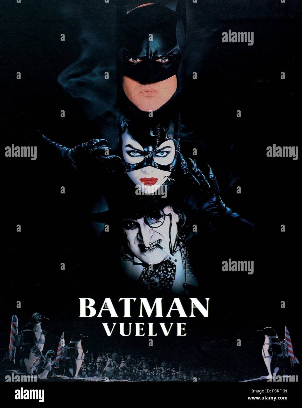 Film Original Titre : BATMAN. Titre en anglais : BATMAN. Réalisateur : TIM  BURTON Film. Année : 1992. Credit : WARNER BROS/DC Comics / Album Photo  Stock - Alamy