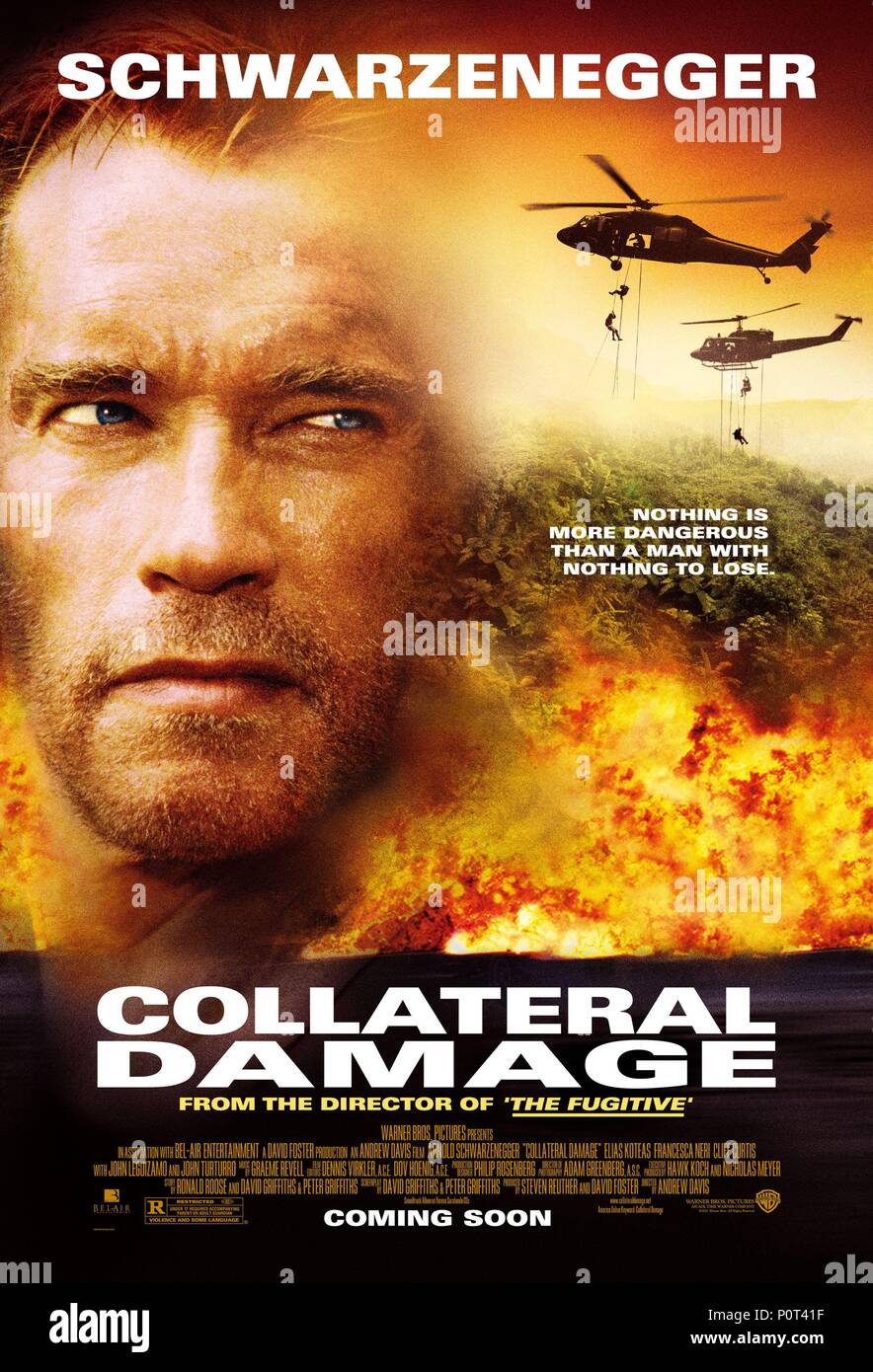 Titre original : DOMMAGES COLLATÉRAUX. Titre en anglais : DOMMAGES COLLATÉRAUX. Film Réalisateur : Andrew Davis. Année : 2002. Credit : WARNER BROS. Album de photos / Banque D'Images