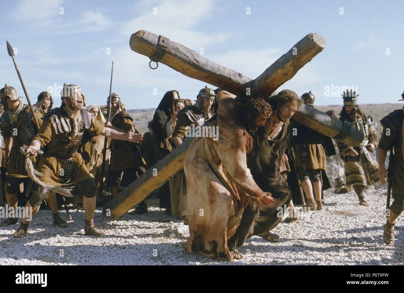 Titre original : LA PASSION DU CHRIST. Titre en anglais : LA PASSION DU CHRIST. Film Réalisateur : Mel Gibson. Année : 2004. Stars : Jim Caviezel, J. JARRETH MERZ. Credit : icône DISTRIBUTION INC. / ANTONELLO, Philippe / Album Banque D'Images