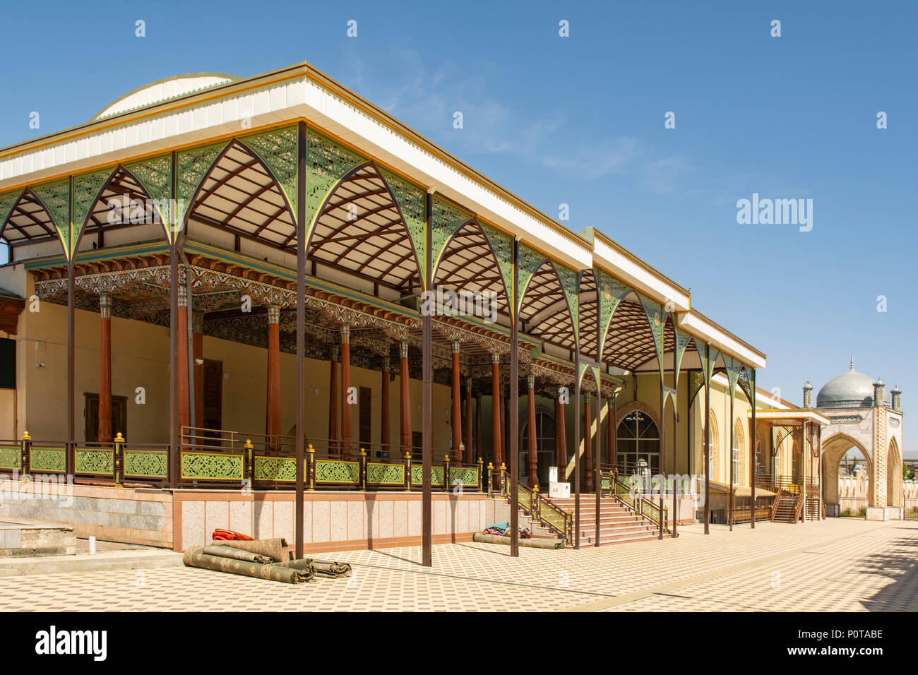 Hazrat-i-Shah Mosquée, Istarafshan, Tadjikistan Banque D'Images