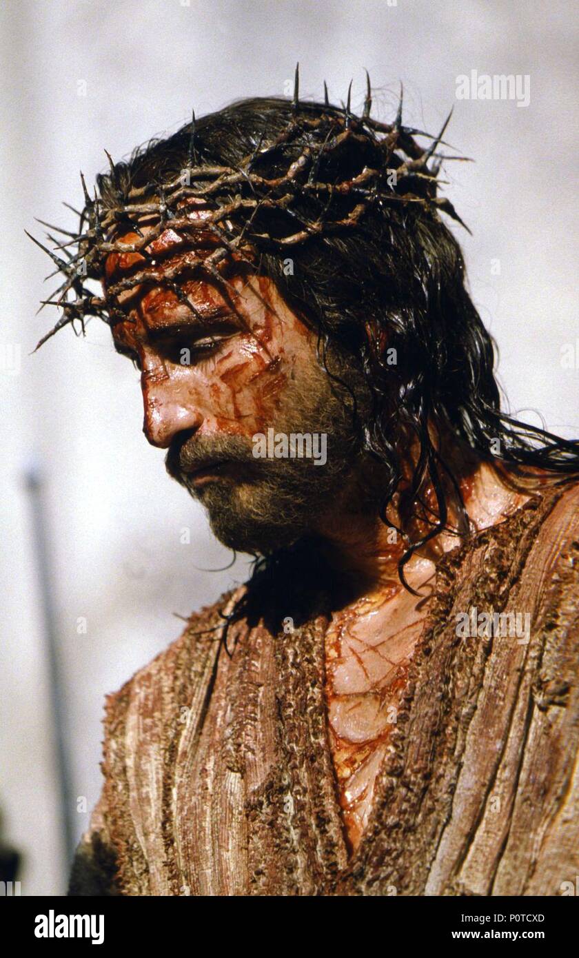 Titre original : LA PASSION DU CHRIST. Titre en anglais : LA PASSION DU CHRIST. Film Réalisateur : Mel Gibson. Année : 2004. Stars : JIM CAVIEZEL. Credit : icône DISTRIBUTION INC. / ANTONELLO, Philippe / Album Banque D'Images