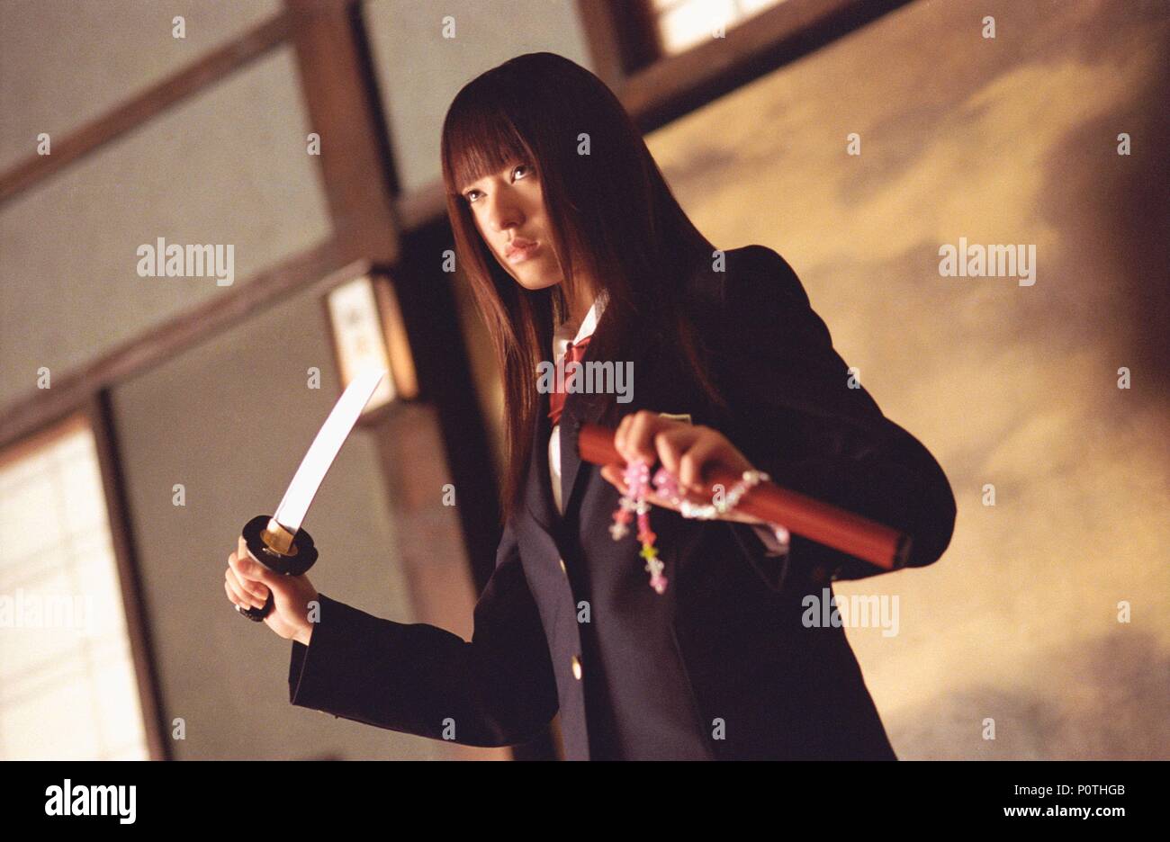 Quentin tarantino chiaki kuriyama Banque de photographies et d’images à