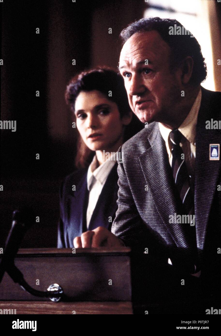 Titre original : CLASS ACTION. Titre en anglais : CLASS ACTION. Film Réalisateur : Michael Apted. Année : 1991. Stars : MARY ELIZABETH MASTRANTONIO, Gene Hackman. Crédit : 20TH CENTURY FOX / BRAY, PHIL / Album Banque D'Images