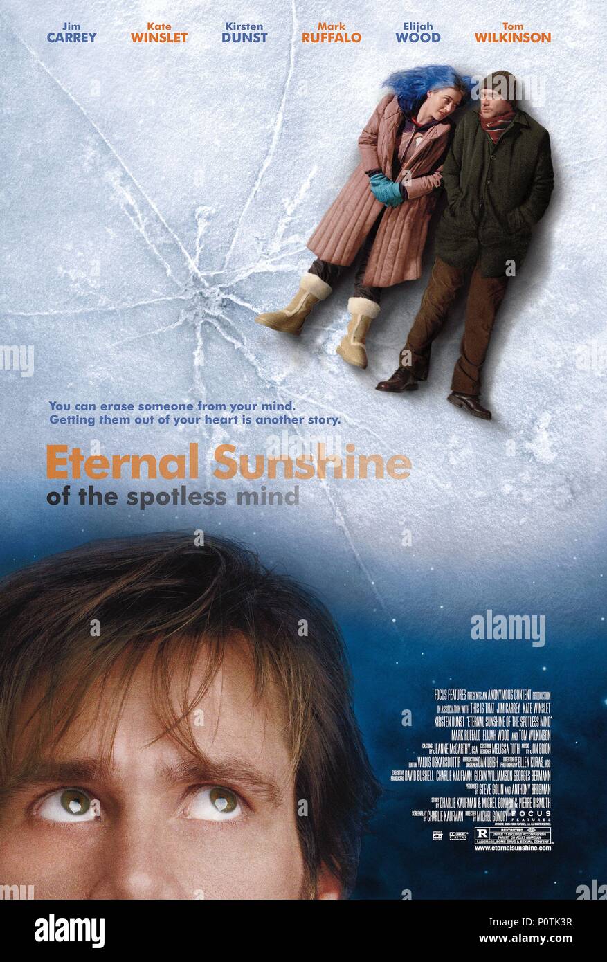 Titre original : Eternal Sunshine of the Spotless Mind. Titre en anglais : Eternal Sunshine of the Spotless Mind. Directeur : Michel Gondry Film. Année : 2004. Credit : FOCUS / LEE, David / Album Banque D'Images