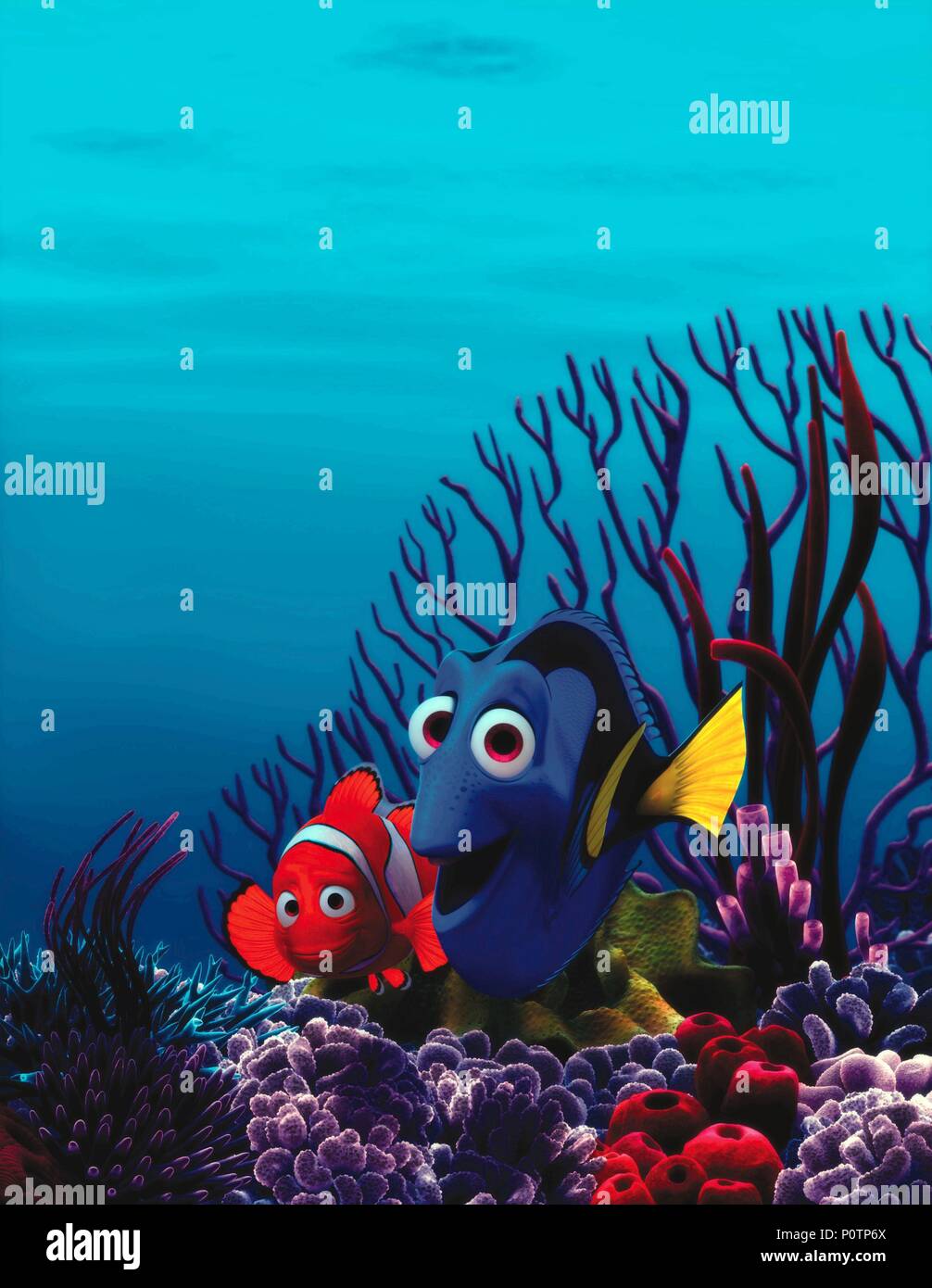 Titre original : le monde de Nemo. Titre en anglais : Le monde de Nemo. Réalisateur : ANDREW STANTON. Année : 2003. Credit : Disney Enterprises / Album Banque D'Images