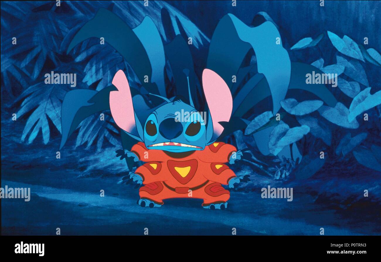 Titre original : Lilo & Stitch. Titre en anglais : Lilo & Stitch. Directeur de film : DEAN DEBLOIS, Chris Sanders. Année : 2002. Credit : WALT DISNEY PICTURES / Album Banque D'Images