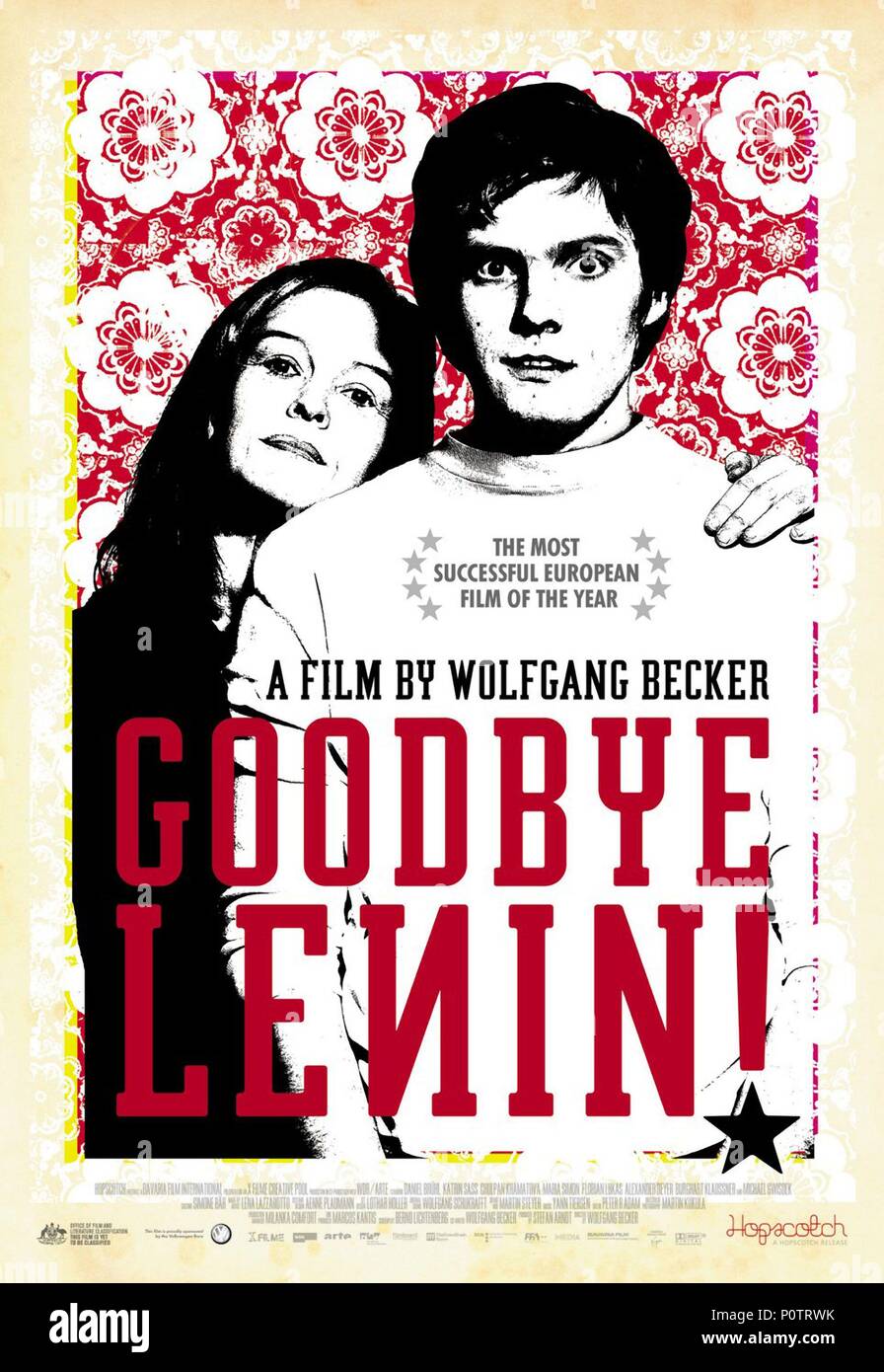 Titre original : Good Bye, Lenin !. Titre en anglais : Good Bye, Lenin !. Film Réalisateur : Wolfgang Becker. Année : 2003. Credit : SONY Pictures Classics / Album Banque D'Images