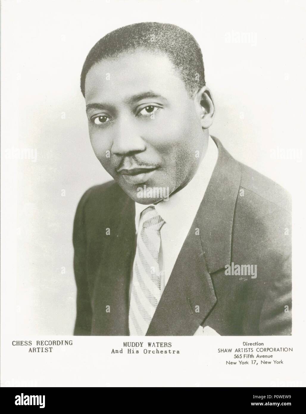 Stars : Muddy Waters. Banque D'Images