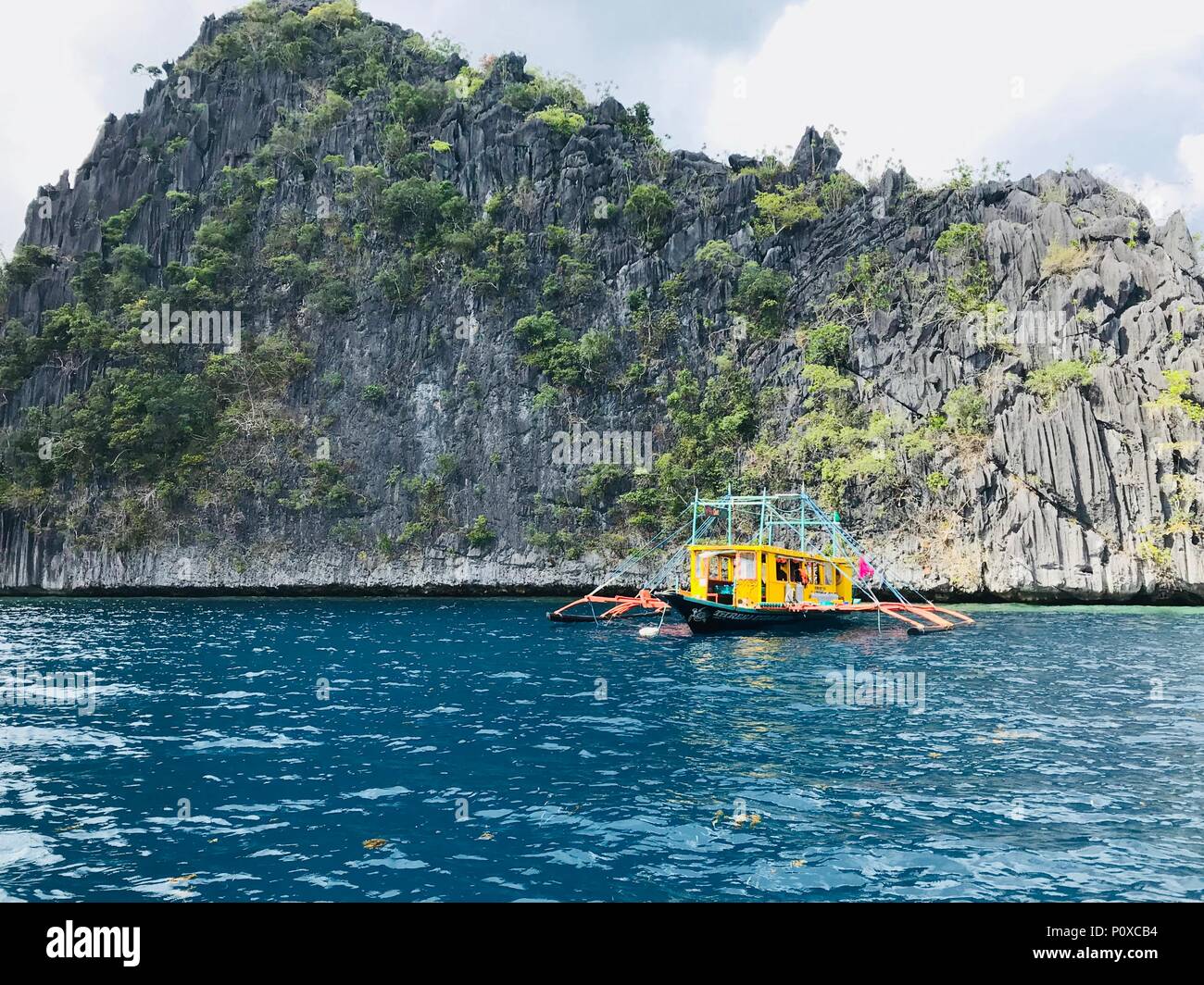 La beauté de l'île de Coron, Palawan, Philippines. Banque D'Images