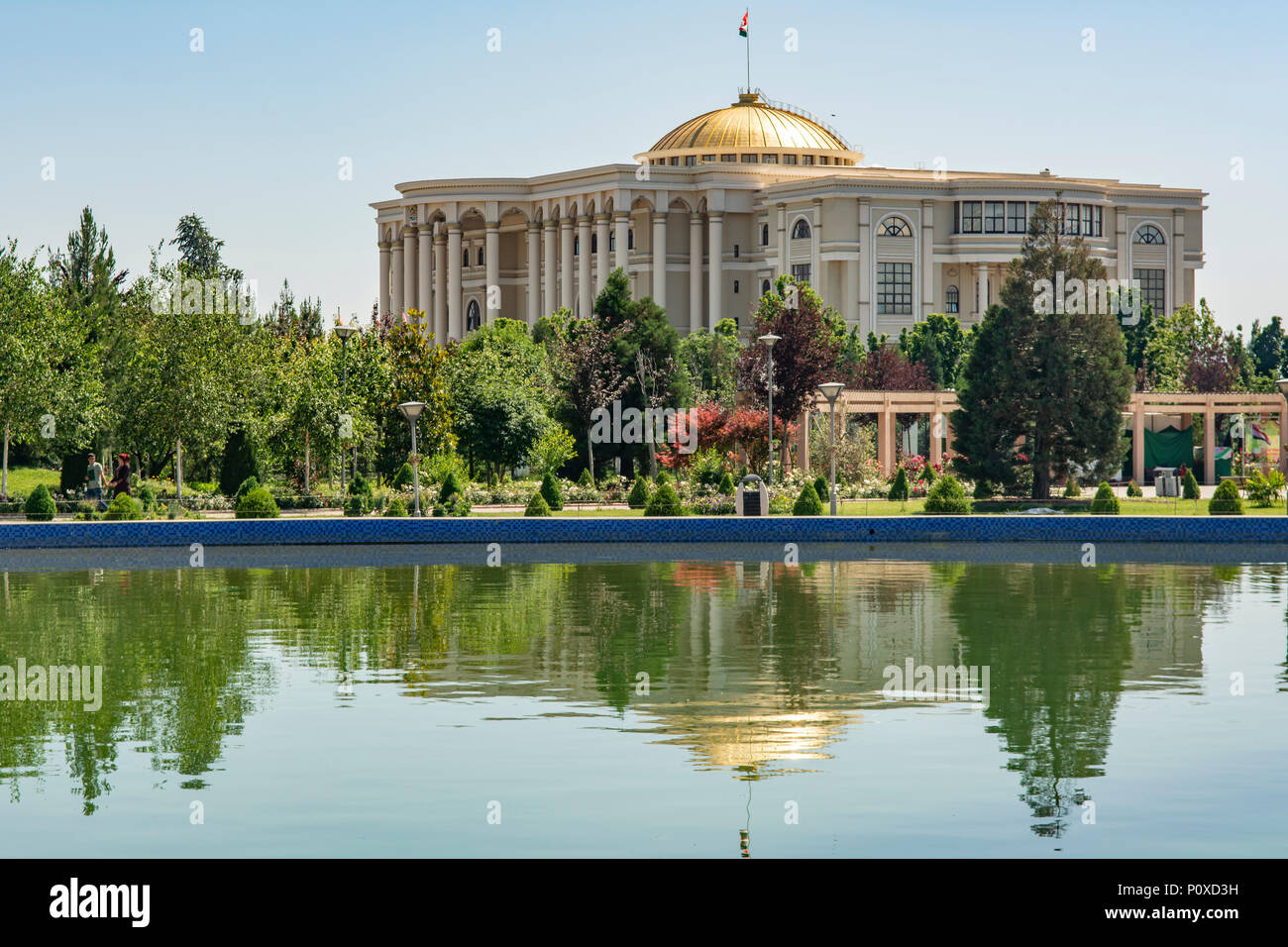 Le Palais Présidentiel, DOUCHANBÉ, Tadjikistan Banque D'Images