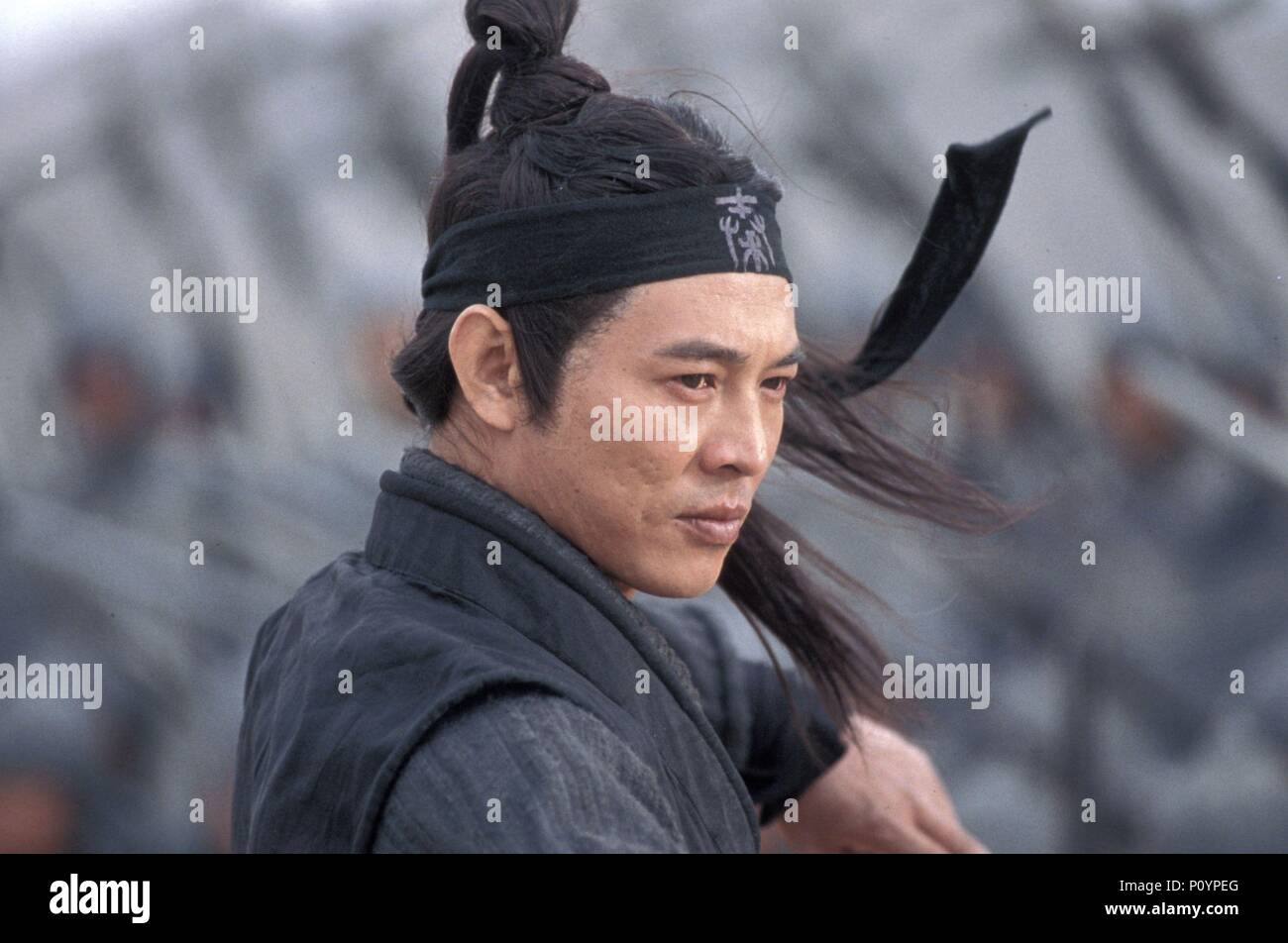 Titre original : YING XIONG. Titre en anglais : ANN. ZHANG YIMOU : Directeur du film. Année : 2002. Stars : JET LI. Credit : MIRAMAX FILMS / Album Banque D'Images