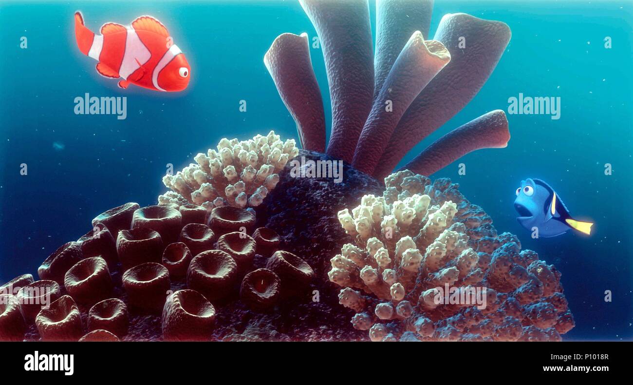 Titre original : le monde de Nemo. Titre en anglais : Le monde de Nemo. Réalisateur : ANDREW STANTON. Année : 2003. Credit : Disney Enterprises / Album Banque D'Images