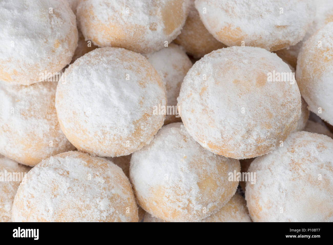 Sweet Cookies Eid avec Sucre blanc Banque D'Images